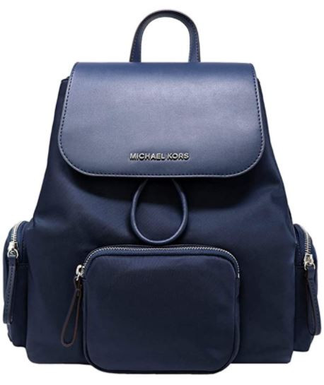 Michael Kors Abbey Large Cargo Backpack (Navy) 35H9SAYB3C 