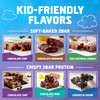CLIF Kid Zbar Organic Variety Pack – 36 bars (1.27 oz each). Includes Chocolate Chip, Iced Oatmeal Cookie & Brownie flavors. Organic, Non-GMO, soft-baked whole grain snack bars for kids.