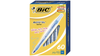 BIC Round Stic Ballpoint Pens – 60 count blue ink, medium point 1.0mm. Smooth, reliable writing for school, office, and everyday use.