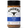 Kinder’s Prime Rib Rub & Seasoning (7.8 oz) delivers bold steakhouse flavor for prime rib, ribeye, roasts, and premium beef cuts.
