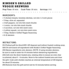 Kinder’s Grilled Veggie Seasoning with Sea Salt & Garlic (9.8 oz) delivers savory grilled flavor for vegetables, roasting, grilling, and air frying.