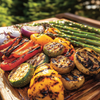 Kinder’s Grilled Veggie Seasoning with Sea Salt & Garlic (9.8 oz) delivers savory grilled flavor for vegetables, roasting, grilling, and air frying.