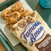 Famous Amos Chocolate Chip Cookies Snack Pack includes 10 individually wrapped 2 oz packs of crunchy, chocolatey cookie goodness—perfect for on-the-go snacking.