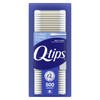 Q-tips Cotton Swabs Original 500 Count are made with 100% cotton for gentle, reliable hygiene, beauty, and everyday personal care.