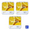 Simply Mints Lemon 3 Pack includes 90 refreshing citrus-flavored mints made with clean ingredients in three convenient travel-friendly tins.