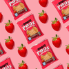 Shop Bobo’s PB&J Strawberry Oat Sandwich Bars 6 Pack. Soft-baked, gluten-free snack with peanut butter and real strawberry filling—perfect for on-the-go energy.