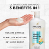 Shop Pantene Pro-V Ultimate Care Color Safe Shampoo in a 38.2 fl oz bulk pump bottle — salon-quality 3-in-1 repair, moisture, and shine.