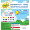 Shop Crayola Ultra-Clean Washable Broad Line Markers 1 pack — 10 markers in classic colors. Non-toxic, washable, classroom-ready.