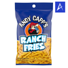 Shop Andy Capps Ranch Fries 3oz at A Complete Cart. Ranch corn & potato snack in a 3 oz bag — ready to eat. Everyday low price.