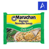 Shop Maruchan Chili Ramen 3oz at A Complete Cart. Chilli-forward seasoning that turns the broth red and warming. Ready in 3 minutes. Local delivery in Atlanta.