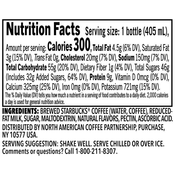 Shop Starbucks White Chocolate Mocha, 13.7 oz at A Complete Cart. Ready-to-Drink Iced Coffee with white chocolate mocha flavor. Everyday low price.