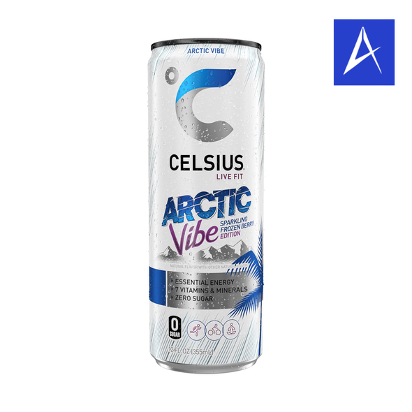 Shop CELSIUS Arctic Vibe Frozen Berry 12 fl oz at A Complete Cart. Energy Drink with arctic vibe frozen berry flavor. Everyday low price.
