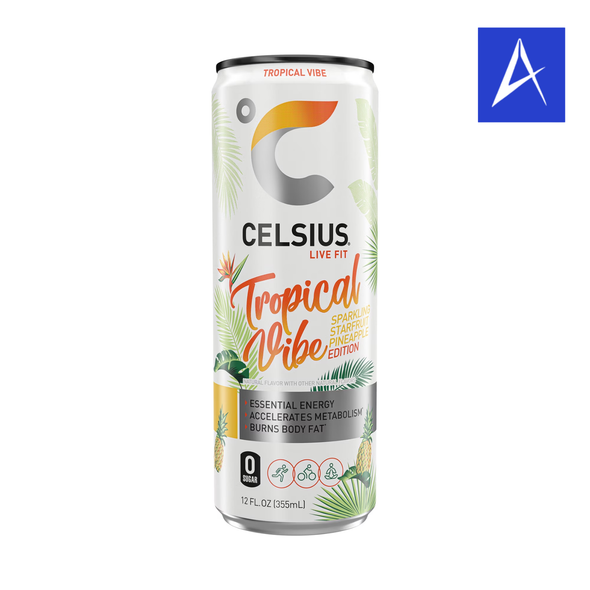 Shop CELSIUS Tropical Vibe Starfruit Pineapple 12 fl oz at A Complete Cart. Energy Drink with tropical vibe starfruit pineapple flavor. Everyday low price.