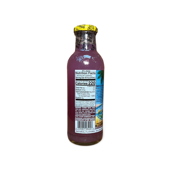 Shop Calypso Island Wave Lemonade 16oz at A Complete Cart. Island-style lemonade with real lemon bits, caffeine free, 16 fl oz glass bottle. Everyday low price.
