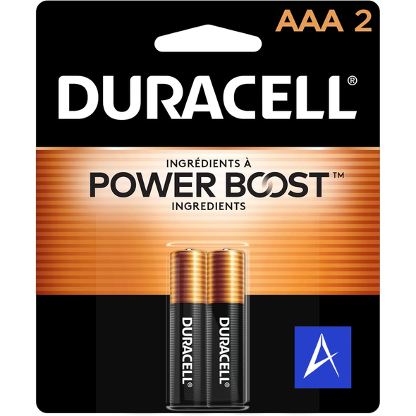 Shop Duracell Battery AAA 2pk at A Complete Cart. 2-pack AAA batteries for slim remotes, mice, thermometers and small torches. Everyday low price.