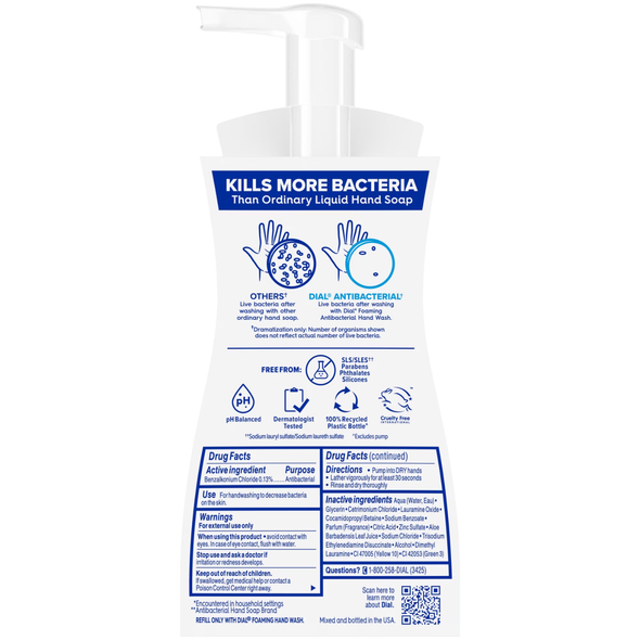 Shop Dial Foaming Fresh Pear 7.5oz at A Complete Cart. Foaming Hand Wash, 7.5 oz. Local delivery and pickup in Atlanta.