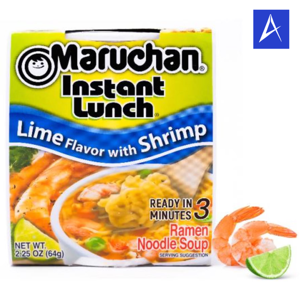 Shop Maruchan Lime with Shrimp Cup Ramen 2.25oz at A Complete Cart. Sharp lime and shrimp in a cup — the broth that doesn't taste heavy. Order online.
