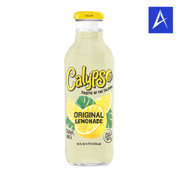 Shop Calypso Original Lemonade 16oz at A Complete Cart. Calypso lemonade with real lemon bits, caffeine free, in a 16 fl oz glass bottle. Everyday low price.
