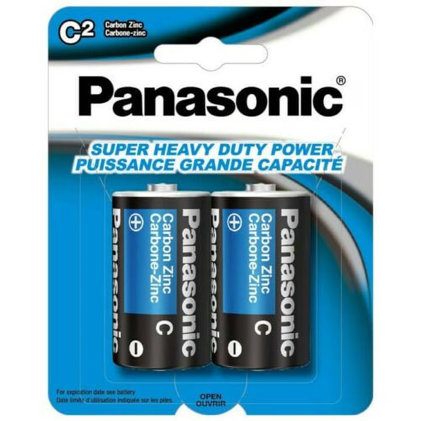 Shop Panasonic Battery C 2pk at A Complete Cart. 2-pack C batteries for torches, lanterns, radios and larger toys. Everyday low price.