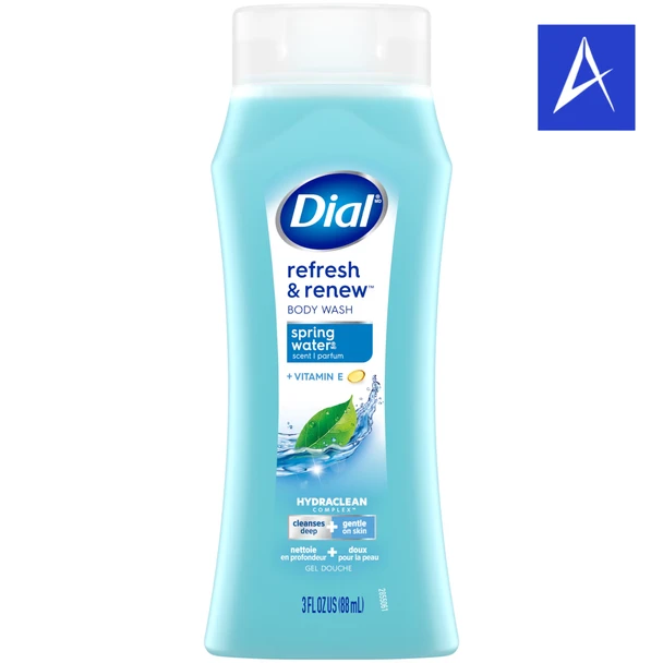 Shop Dial Spring & Water Body Wash 3oz at A Complete Cart. Body Wash, 3 oz. Local delivery and pickup in Atlanta.