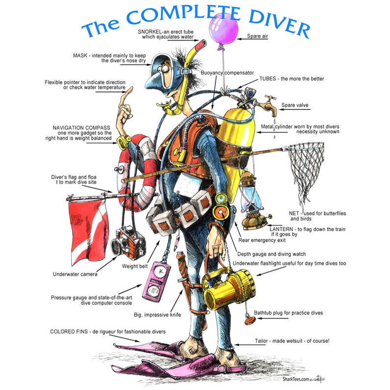 ​Top 10 Reasons Santa should bring me dive gear this year... 