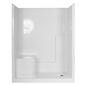 Elizabeth Low Threshold Shower Left Side S&D Elizabeth Low Threshold Shower Left Side S&D