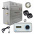 Encore Plus Horizontal Steam Generator Kit with White LED Lights
