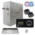 Superior Encore Plus Horizontal Steam Generator Kit with Drip Pan & Color LED Lights