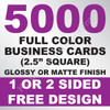 5000 Business Cards (Square)