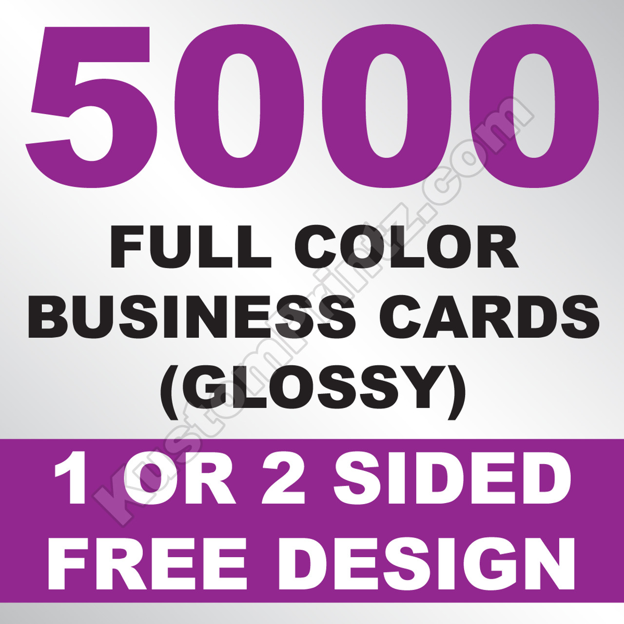 5000 Business Cards (Glossy)