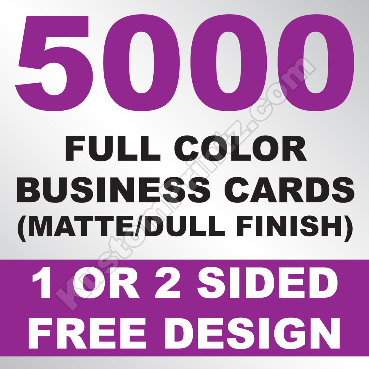 5000 Business Cards (Matte)