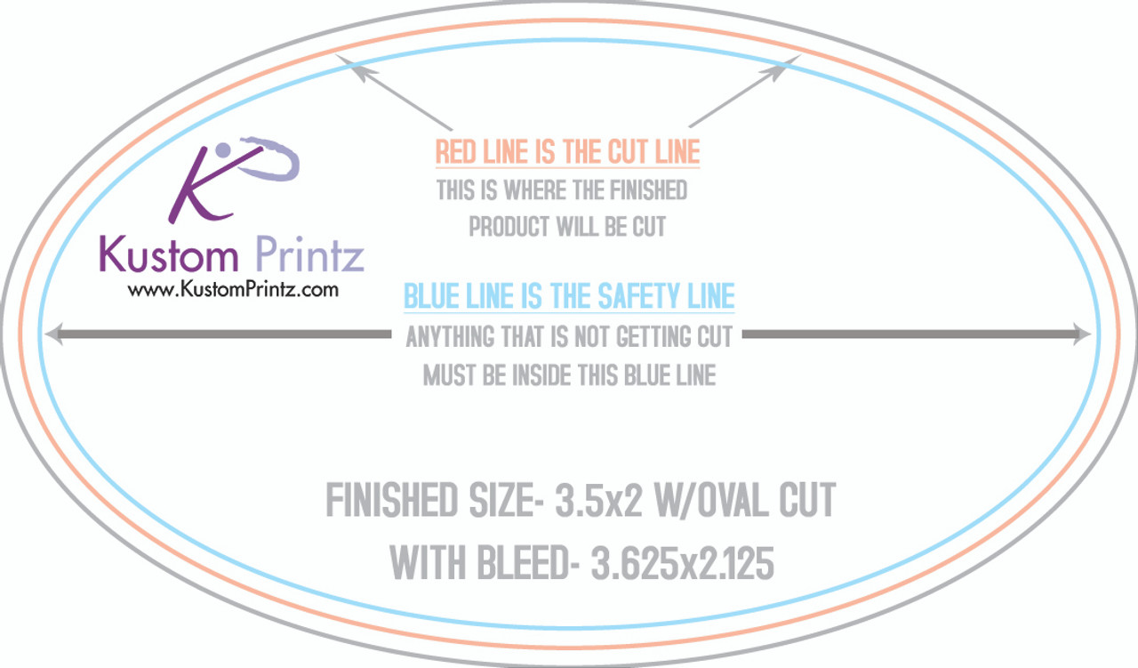 250 Business Cards (Oval)