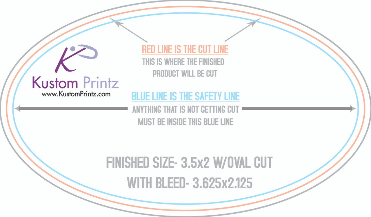 2500 Business Cards (Oval)