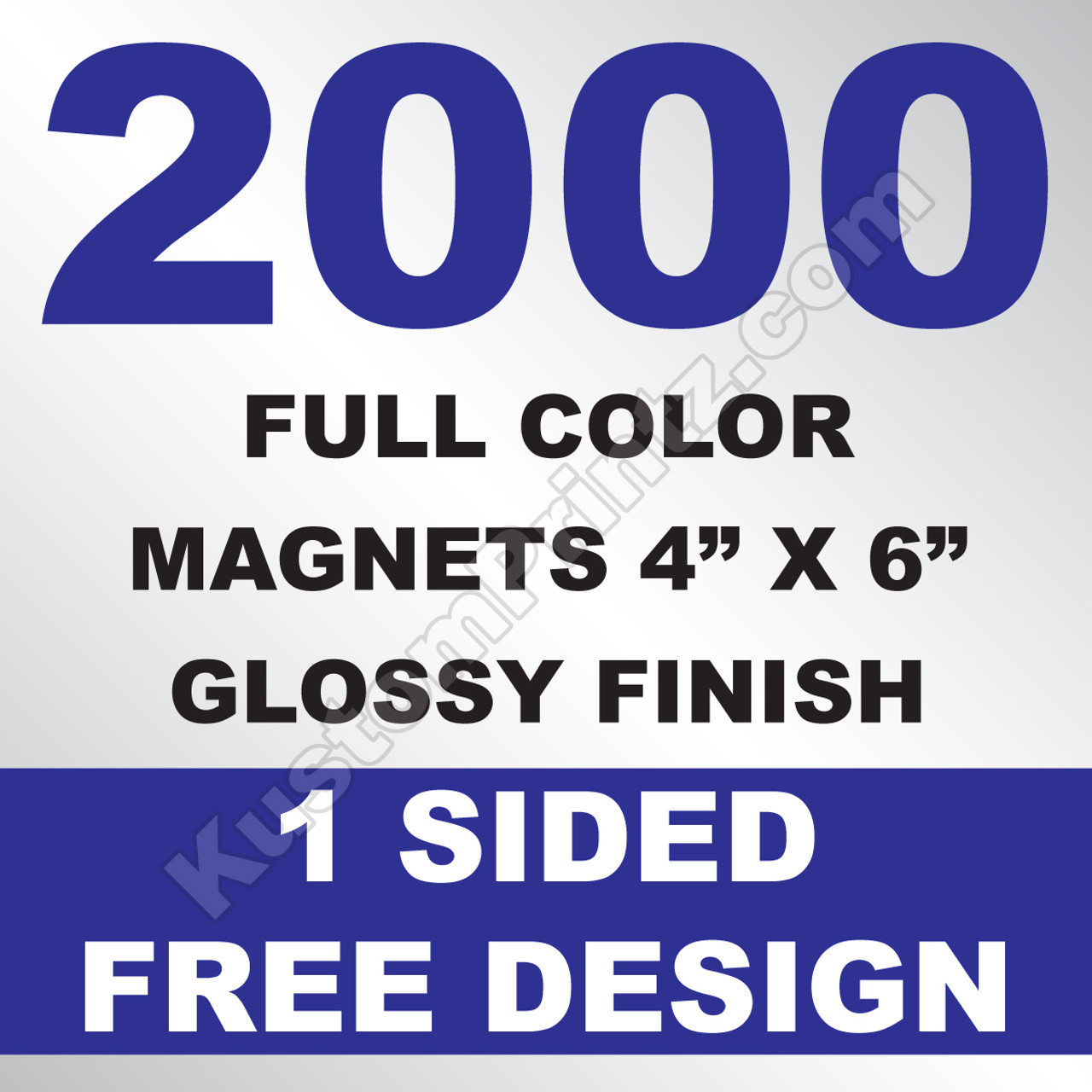 2000 Magnets 4x6