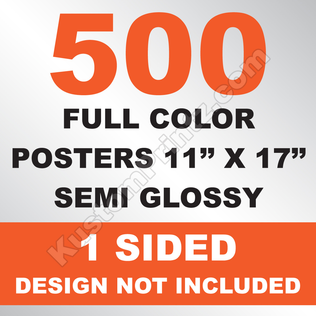 500 Posters 11x17