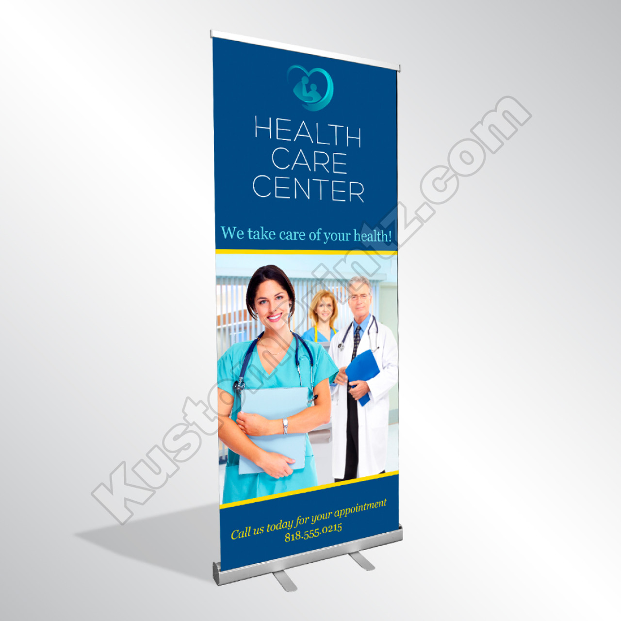 1 Retractable Banner Stand 33x80