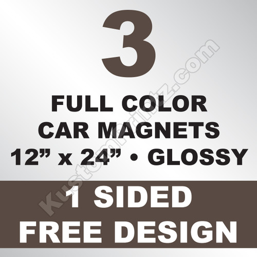 CAR MAGNETS 12x24