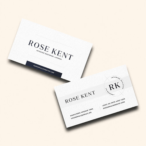Linen Business Cards
