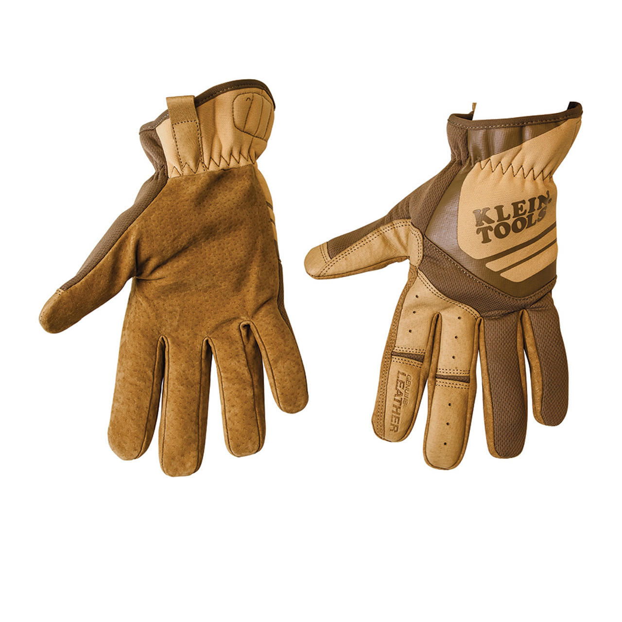 (Large) Klein Tools 40206 Journeyman Utility Gloves, Large - 3