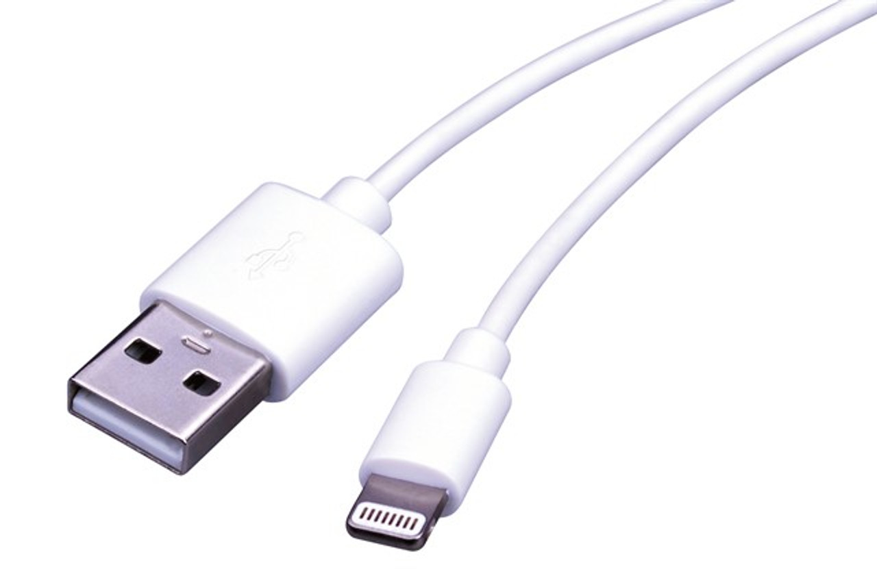 LIGHTNING CHARGE/SYNC CABLE, 3FT,WHITE
