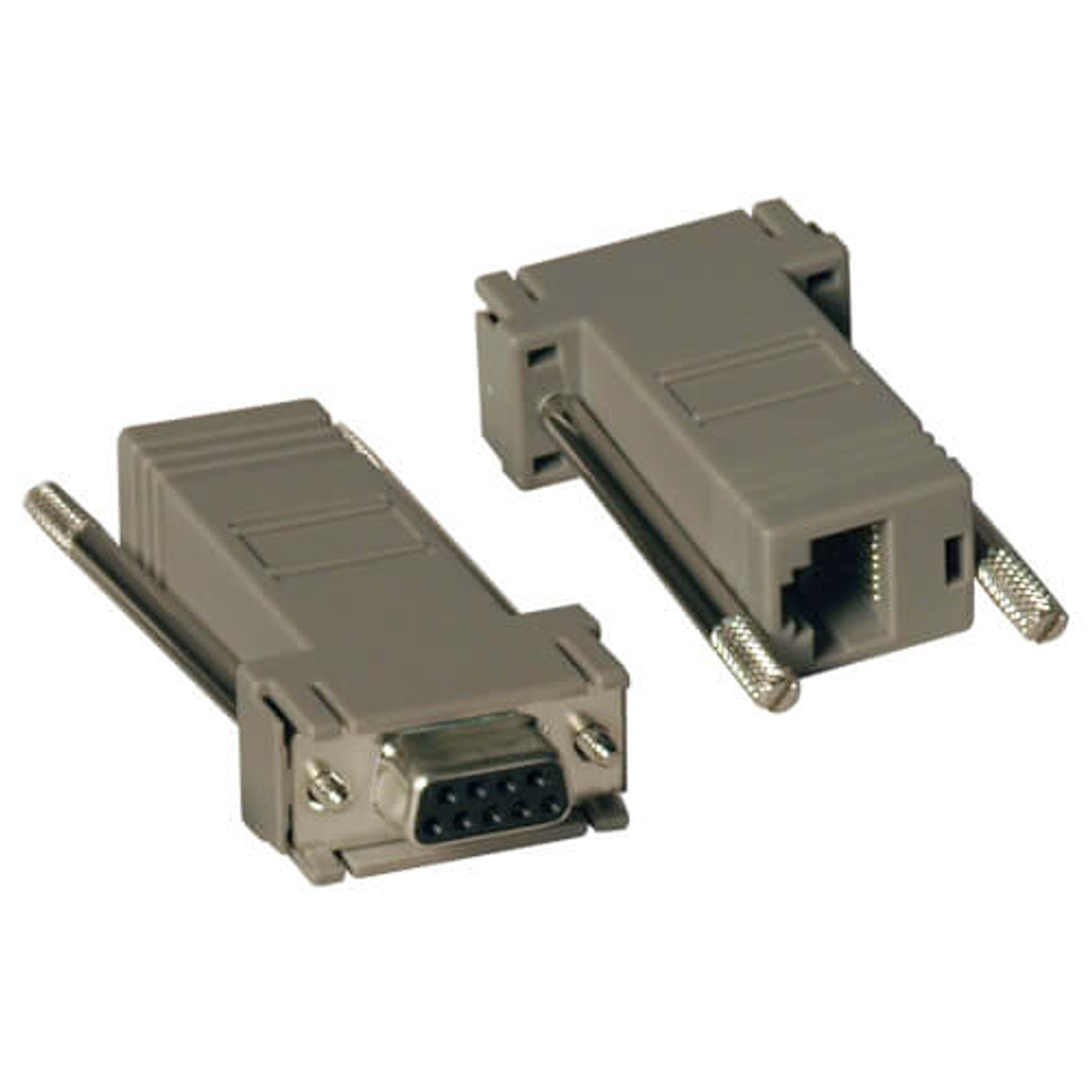Elektriker vejledning materiale Tripp-Lite P450-000 2-Piece DB9 Female to RJ45 Null Modem Adapter Cable Kit  | Southern Electronics