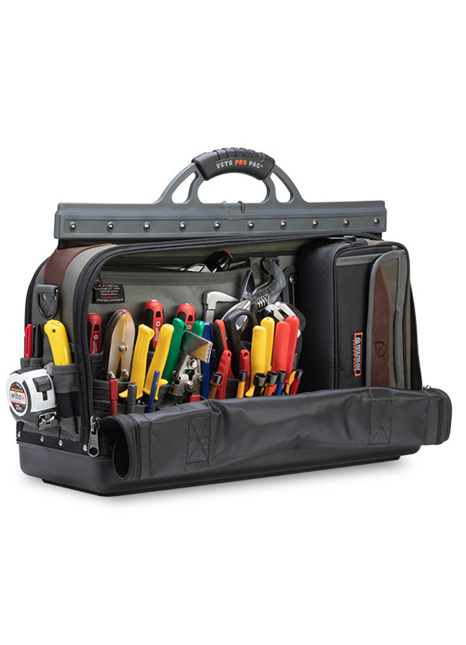 Veto Tech-MC Compact Tool Bag | Compact yet fully featured, the Tech-MC  makes a great service, repair or installation tool bag. 38 total pockets,  and a center panel design, the Tech MC... |