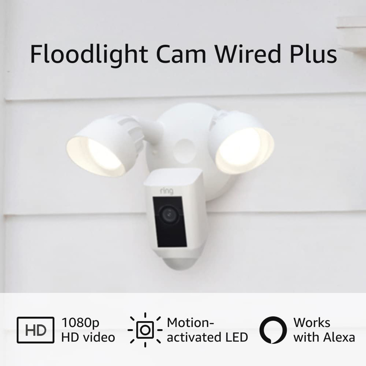 Floodlight Cam Plus Plug-In