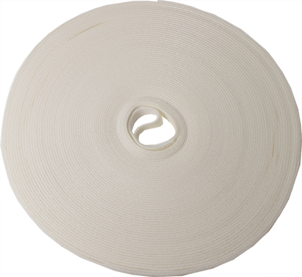 Vertical Cable 045-V34/75WH 75Ft Roll Velcro Tie Wrap, 3/4 Wide, White