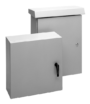 Hoffman ECL504020CH Type 4X Comline Aluminum Wall-Mount Continuous Hinge  Enclosure | Southern Electronics, image size:1105x1280