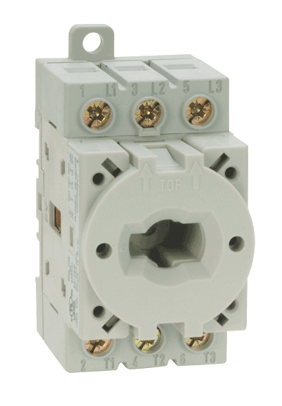 Sprecher & Schuh LA7-16-1753 16A 3-Pole Base-Mounted Disconnect Switch