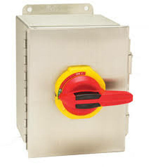 Sprecher & Schuh LA7-100-1753-SR 100A 3-Pole Type 4/4X Enclosed Motor Disconnect Switch