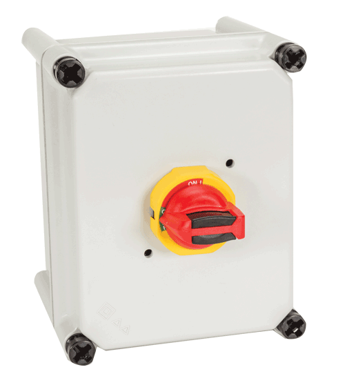 Sprecher & Schuh LA7-16-1753-CR-PE 16A 3-Pole Type 4/4X Enclosed Motor Disconnect Switch