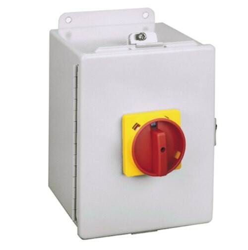 Sprecher & Schuh LA7-80-1753-WN-PL11-PE 80A 3-Pole Type 1/3/12/4 Enclosed Motor Disconnect Switch