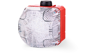 Sprecher & Schuh 876164405 QSS Clear LED Steady/Flashing Beacon with Buzzer Indicator
